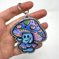 Magic Mushroom Keyring