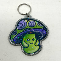 Magic Mushroom Keyring
