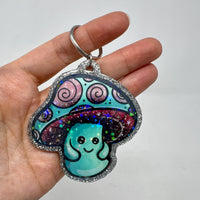 Magic Mushroom Keyring