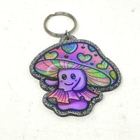 Magic Mushroom Keyring