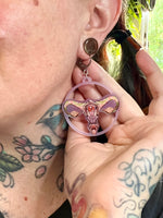 Boucles d'oreilles Serpents utérins