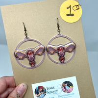 Boucles d'oreilles Serpents utérins