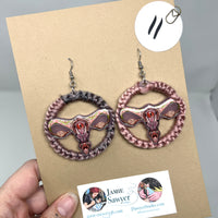 Boucles d'oreilles Serpents utérins