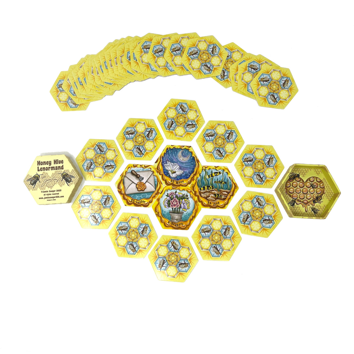 Honey Hive Lenormand Deck by Jamie Sawyer| JamieSawyer336