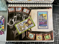 Autocollant en vinyle Projections Tarot Casting