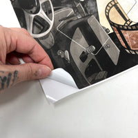 Autocollant en vinyle Projections Tarot Casting