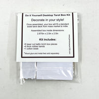 Boîte de rangement pour bureau - Kit de bricolage