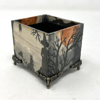 Coffret de tarot de bureau - Scène de la forêt des sorcières
