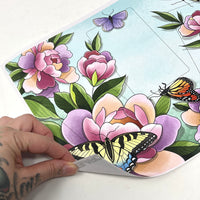 Butterfly Wisdom Tarot Casting Vinyl Sticker