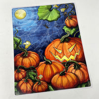Pumpkin Night Tarot Casting Vinyl Sticker