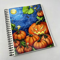 Pumpkin Night Tarot Casting Vinyl Sticker