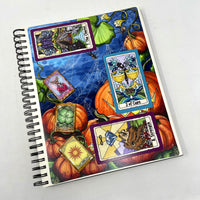 Pumpkin Night Tarot Casting Vinyl Sticker