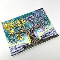 Ancestry Tarot Casting Vinyl Sticker