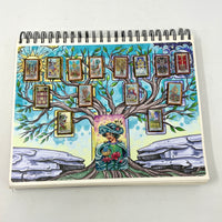 Ancestry Tarot Casting Vinyl Sticker