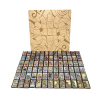 Pequeñas fichas de tarot de fieltro