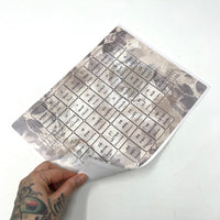 Grand Tableau- Horizontal Tarot Casting Vinyl Sticker