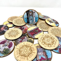 Mandala Major Arcana Tokens