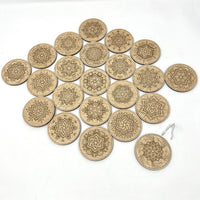 Mandala Major Arcana Tokens