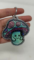 Magic Mushroom Keyring