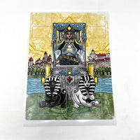 Chariot Tarot Casting Vinyl Sticker