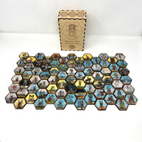 Hexagonal 1909 RWS Tarot Tiles- The Sawyer Redux Edition - LAST CHANCE