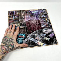 Enter the Study- Color Daily Tarot Casting Board