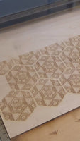 Hexagonal 1909 RWS Tarot Tiles- The Sawyer Redux Edition