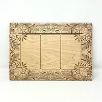 Planche de coulée carrée du tarot quotidien