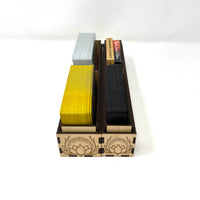 Desktop Tarot Deck Storage Tray: 2 deck capacity