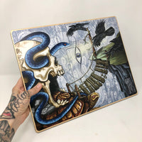 Planche de lancer du tarot du zodiaque céleste