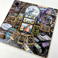 Enter the Study- Color Daily Tarot Casting Board