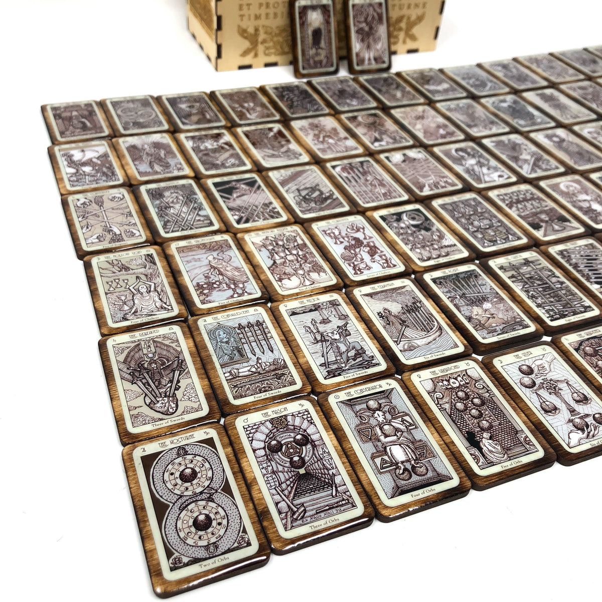 Spirit Keeper's Tarot Tiles by Jamiesawyer336 collab w/ Benebell