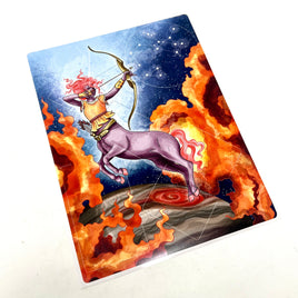 Sagittarius the Archer Tarot Casting Vinyl Sticker