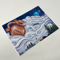 Aquarius Season Casting Vinyl Sticker