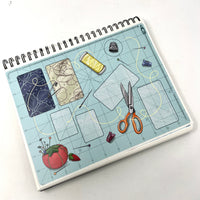 Sewing Tarot Casting Vinyl Sticker