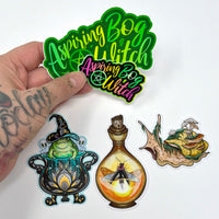 Bog Witch Sticker Pack