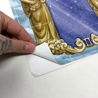 Gemini Tarot Casting Vinyl Sticker