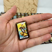Tiny Felt Tarot Tiles- Black Border edition