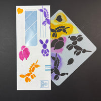Balloon Animals stencil