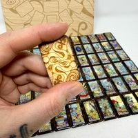 Tiny Felt Tarot Tiles- Black Border edition
