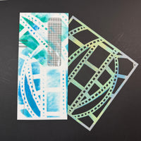 Filmstrip stencil