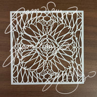 Loopy Lace stencil