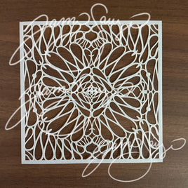 Loopy Lace stencil