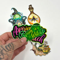 Bog Witch Sticker Pack