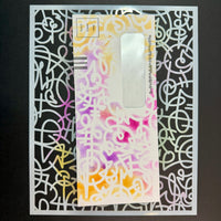 Asemic Writing Stencil