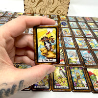 The Felt Tarot Tiles- Black Border Edition