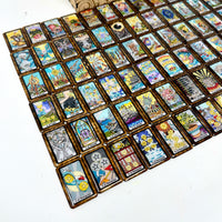 The Felt Tarot Tiles- Black Border Edition