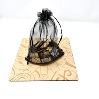 Tiny Felt Tarot Tiles- Black Border edition