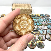 Circular 1909 RWS Tarot Tiles- The Sawyer Redux Edition