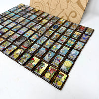 Tiny Felt Tarot Tiles- Black Border edition